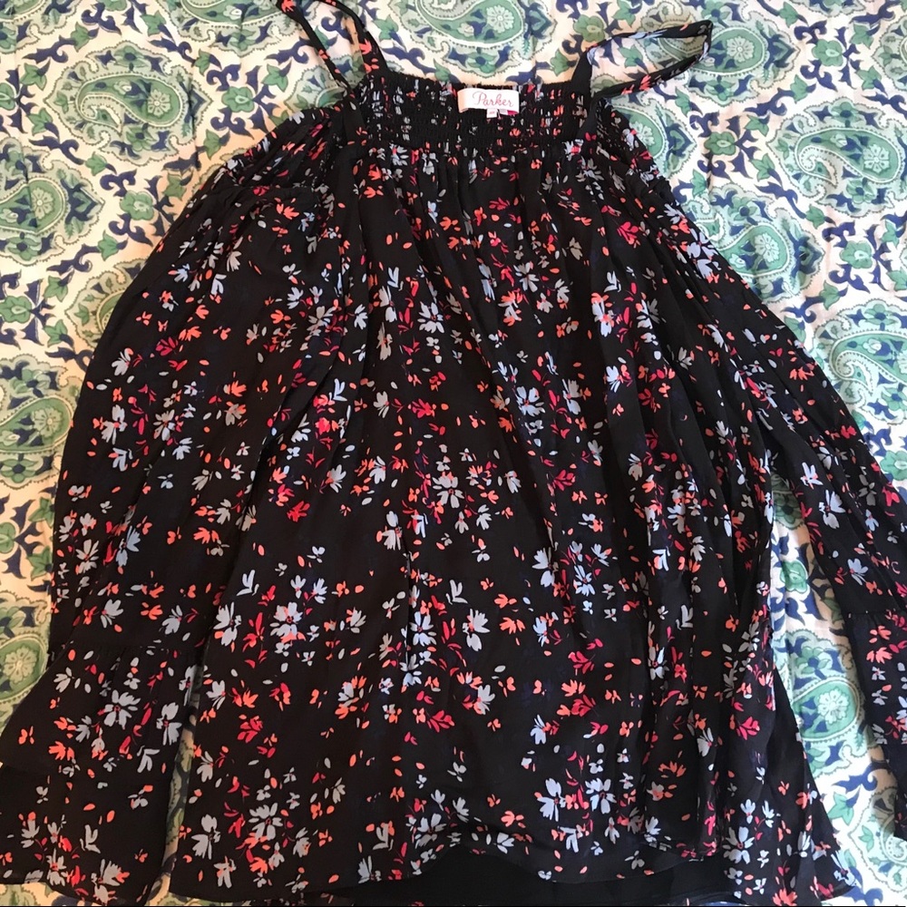 Parker cold shoulder top